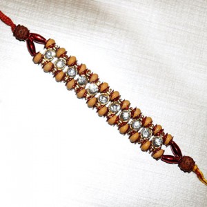 Precious Stone Rakhi