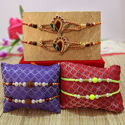 Handcrafted rakhi for brother