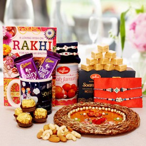 Festive Rakhi Combo for Brother