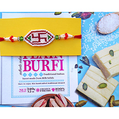 Swastika Rakhi with Burfi /></a></div><div class=