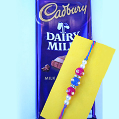 Colorful rakhi with Chocolate /></a></div><div class=