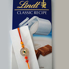 Circular Rakhi with Lindt Chocolates /></a></div><div class=