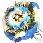 Ferrero & Blue Roses