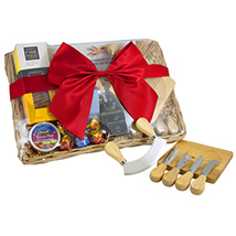 CHEESE SET PICNIC BASKET