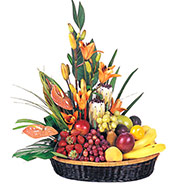 Fruit n Flower Basket