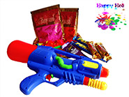 Holi Fun with Balloons & Water Spray Gun