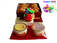 Colorful Gift with Herbal Holi