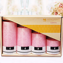 Set of 4 Aromatic Candles