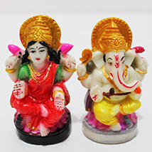 Cute Lakshmi-Ganesha