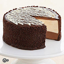 White & Chocolate Mousse Cake