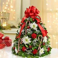 Christmas Flower Tree