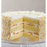 Peaches and Cream Cake