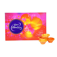 Cadbury Celebrations & Ethnic Diya - Diwali Gifts