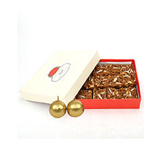 1 kg Doda Barfi & Candles - Diwali Gifts