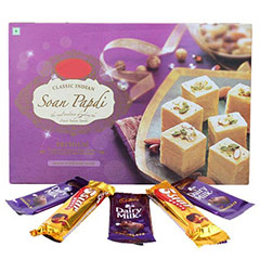 Soan Papdi & Chocolates - Diwali Gifts