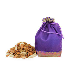 Potli of Dry Fruits Mixture - Diwali Gifts