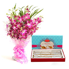 Orchids N Katli-Diwali - Diwali Gifts