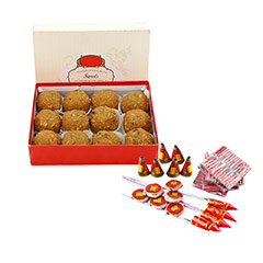 Diwali Ladoo & Crackers - Diwali Gifts