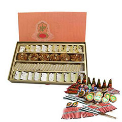 Mix Sweets & Crackers - Diwali Gifts