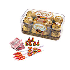 Ferrero & Crackers - Diwali Gifts