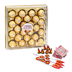 Chocolates & Crackers - Diwali Gifts