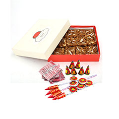 Burfi N Crackers - Diwali Gifts