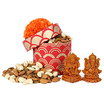 Mixed dry fruits with Scented Candles
