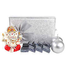 Chocolate Box with Ganesha & Diya