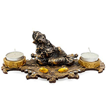 Ganesha Tea Light Holder