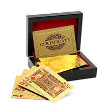 Golden Playing Cards