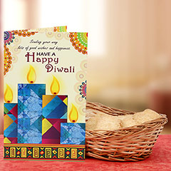 Basket Full of Diwali Wishes