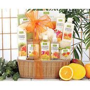 Mango & Mandarin Spa Basket Gift Basket