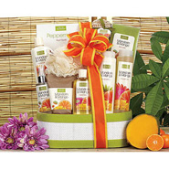 Mandarin & Mango Spa Assortment Gift Basket