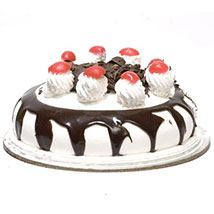 Eggless Blackforest Cake Half Kg