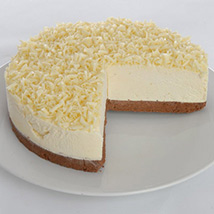 White Chocolate Truffle Cheesecake