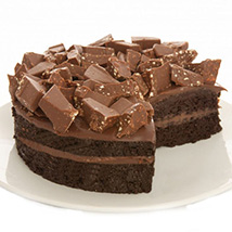 Swiss Alps Fudge Cake