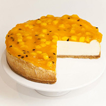 Skinny Mango Passionate Cheesecake