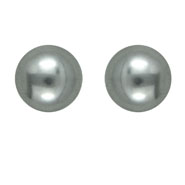 Mahi Grey Pearl Earings for Women