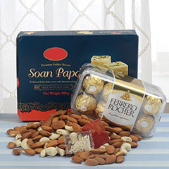 Tempting Bhaidooj Hamper Bhaidooj 