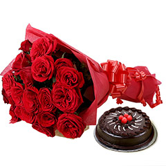 Roses N Chocolaty Love