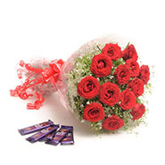 Roses N Chocolates EXDFNP602