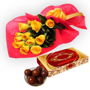 Roses N Gulab Jamun FNP99298