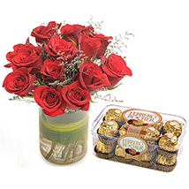 Fathers Day - Roses n Ferrero 