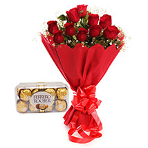 Fathers Day - Roses N Chocolates