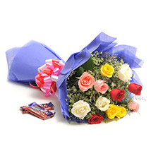 Fathers Day - Sweet Mix Roses