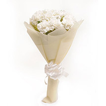 Fathers Day - White Carnations