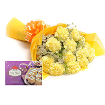 Fathers Day - Yellow Carnations