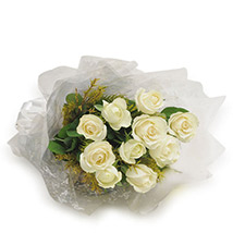 Fathers Day - White Roses Bunch