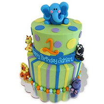 Animal Baby Shower Cake 4kg