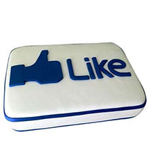 Facebook Customized Cake 2kg